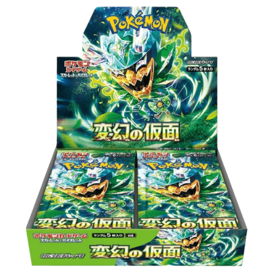 Pokémon Mask Of Change Booster Display Sv6 Japanisch