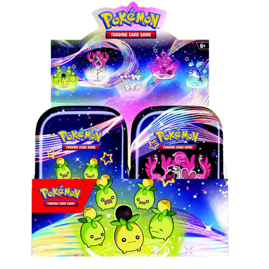 Pokémon Karmesin & Purpur Paldeas Schicksale Mini Tin Display sealed Deutsch