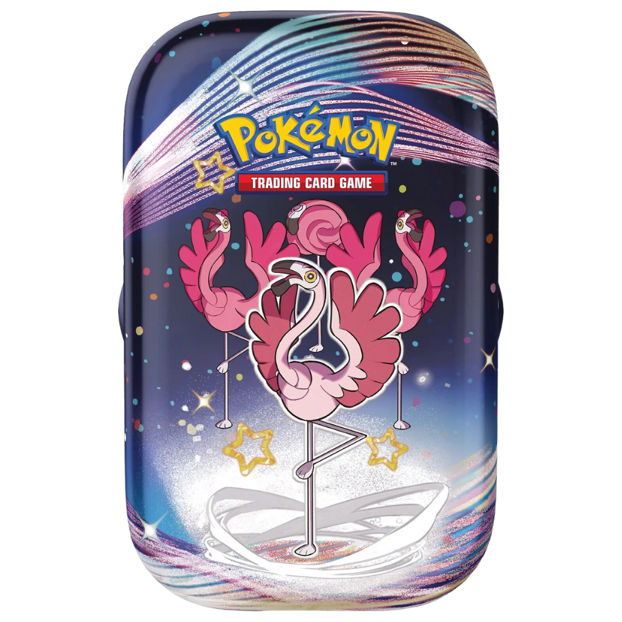 Pokémon Scarlet & Violet Paldean Fates Mini Tin Display sealed Englisch