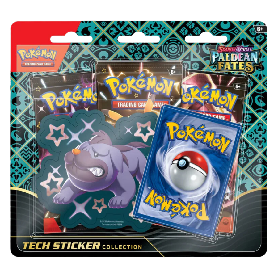 Pokémon Karmesin & Purpur Paldeas Schicksale Tech-Sticker-Kollektion Deutsch