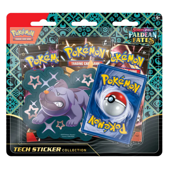 Pokémon Karmesin & Purpur Paldeas Schicksale Tech-Sticker-Kollektion Deutsch