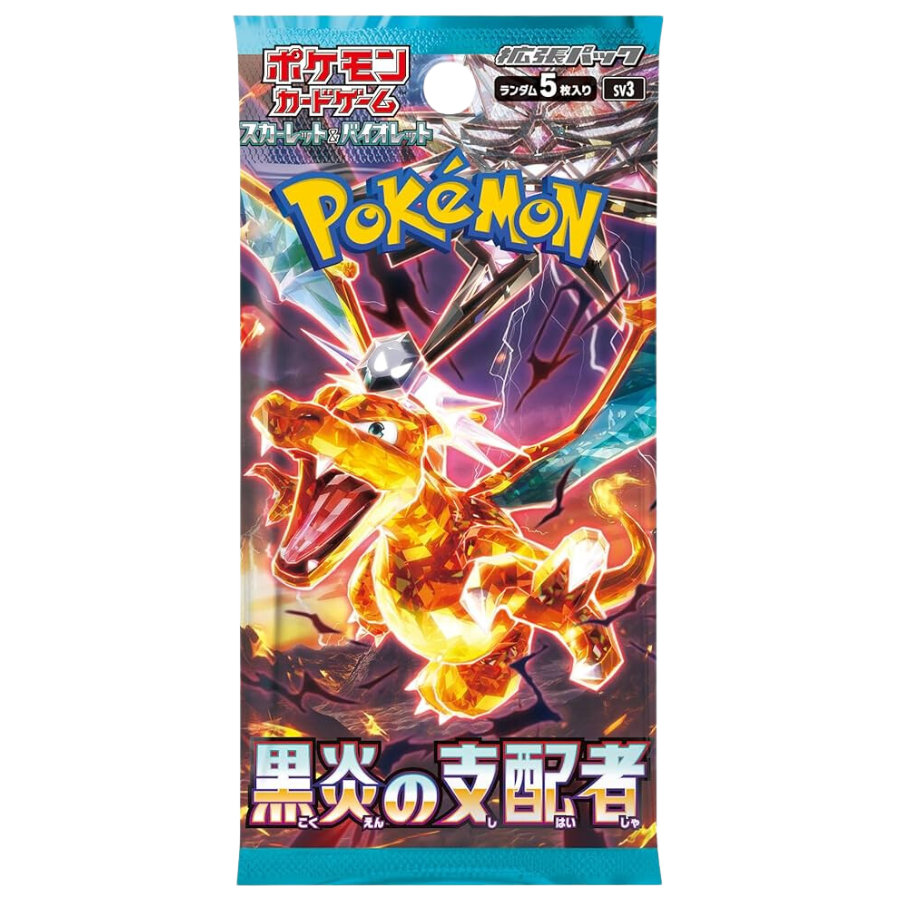 Pokémon Ruler of the Black Flame Booster SV3 Japanisch