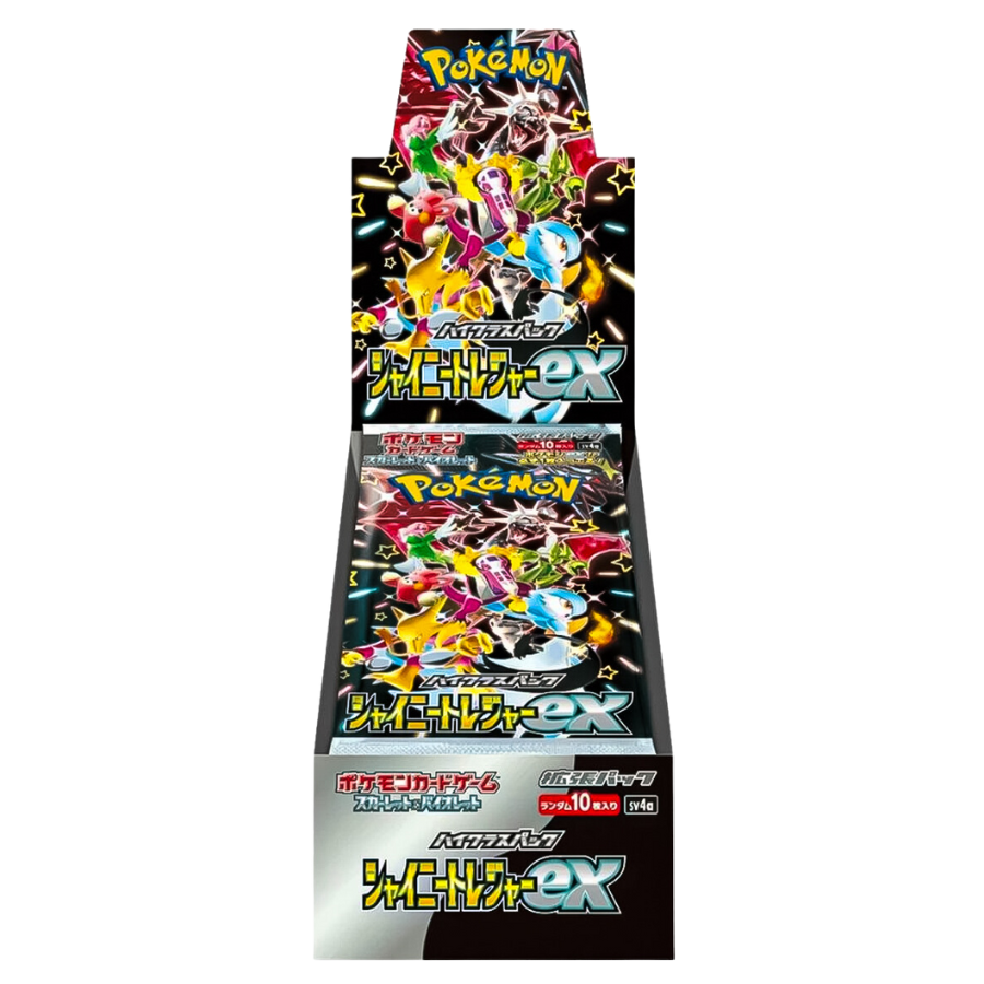 Pokémon Shiny Treasure Ex Sv4a Display Japanisch