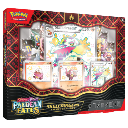 Pokémon Scarlet & Violet Paldean Fates Premium Kollektion Englisch