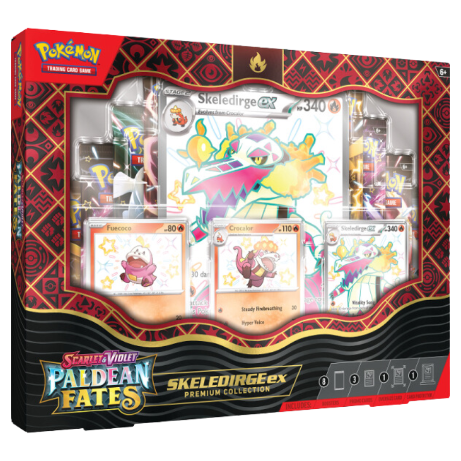 Pokémon Scarlet & Violet Paldean Fates Premium Kollektion Englisch