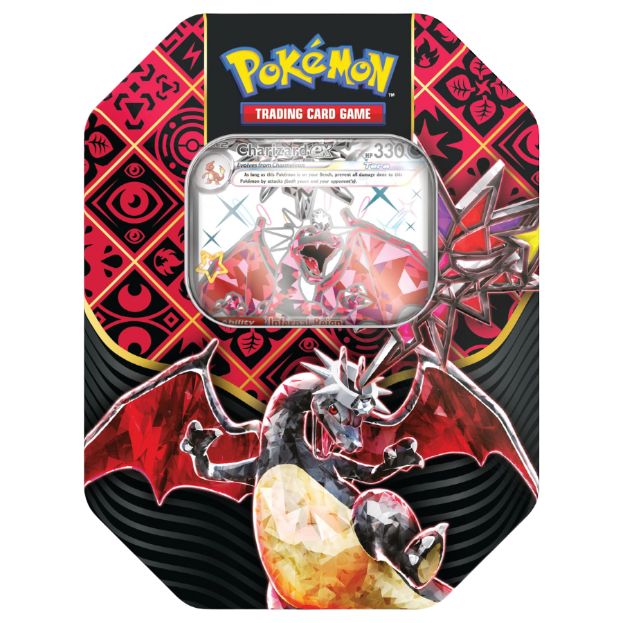 Pokémon Scarlet & Violet Paldean Fates Ex Tin Box Englisch