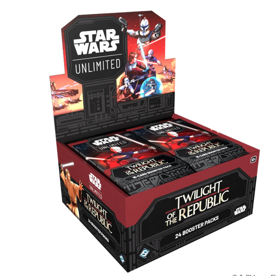 Star Wars: Unlimited – Twilight of the Republic Booster-Display Englisch VORVERKAUF