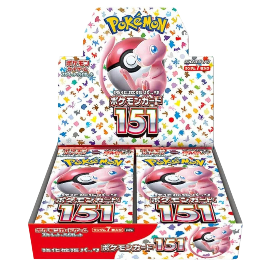 Pokémon 151 Booster Box Display SV2A Japanisch