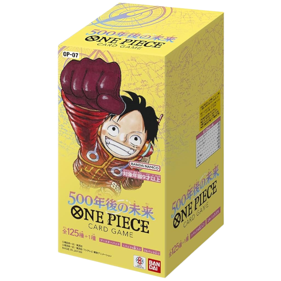 One Piece Card Game - OP-07 500 Years into the Future Booster Display Japanisch