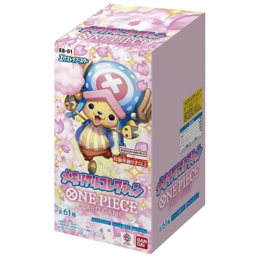 One Piece Card Game - Memorial Collection EB-01 Extra Booster Memorial Collection Display Japanisch