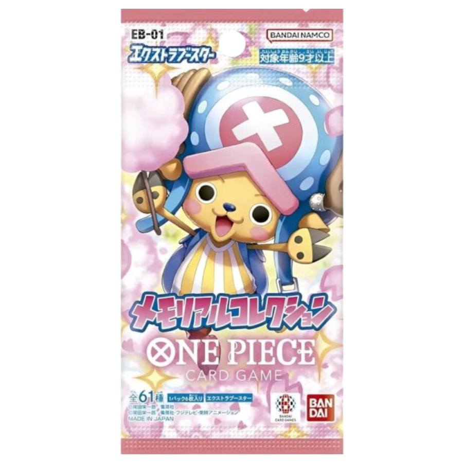 One Piece Card Game - Memorial Collection EB01 Booster Japanisch