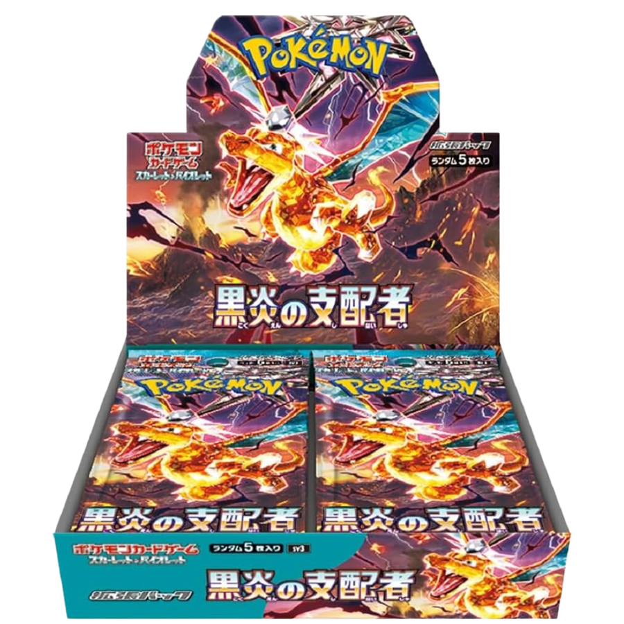 Pokémon Ruler of the Black Flame Booster Box SV3 Japanisch