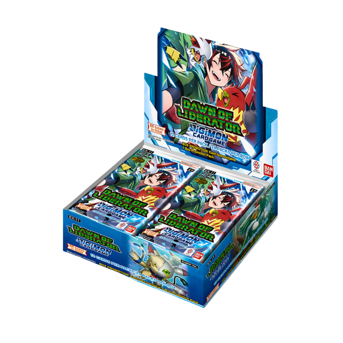 Digimon Card Game – Dawn of Liberator – EX11 – Booster Display (EN)