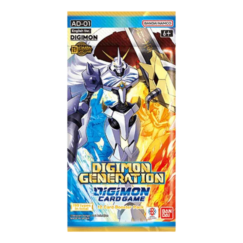 Digimon Card Game – Digimon Generation – Advanced Booster Display AD-01 (EN)