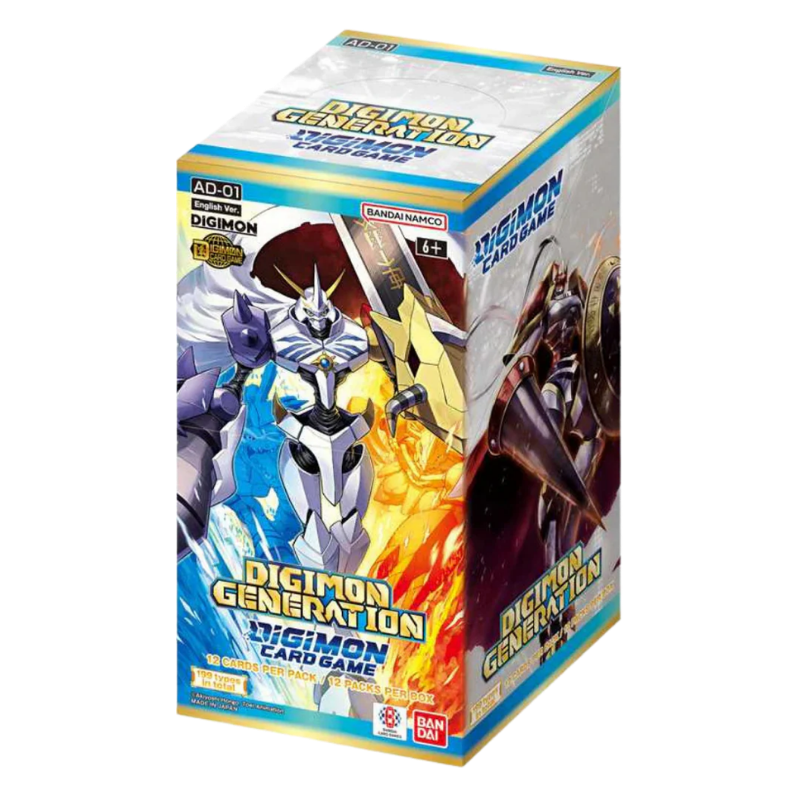 Digimon Card Game – Digimon Generation – Advanced Booster Display AD-01 (EN)