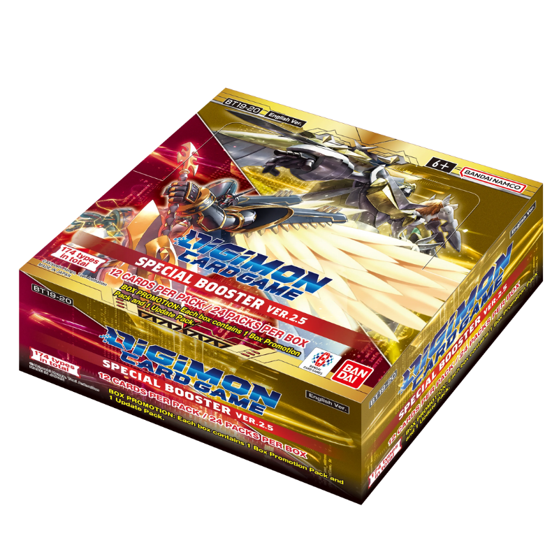 Digimon Card Game – Special Booster Ver.2.5 – Booster Display BT19-20 (EN)