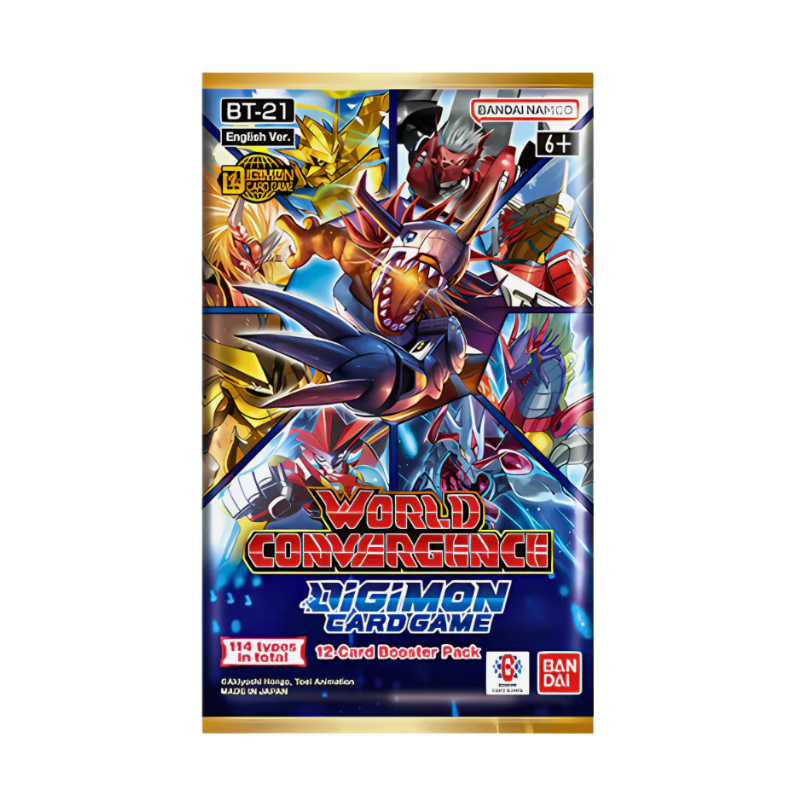Digimon Card Game – World Convergence – Booster BT21 (EN)