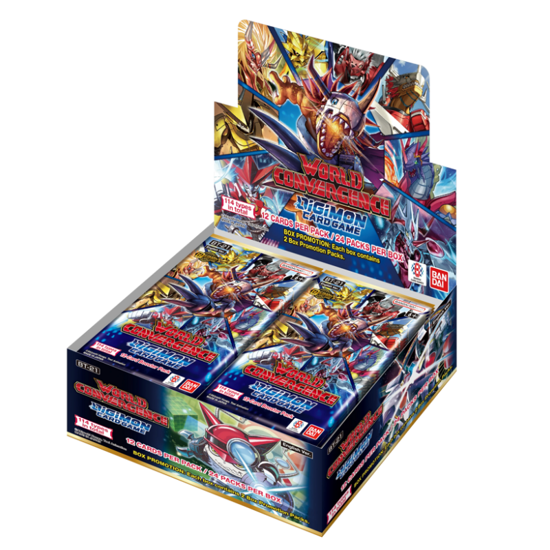 Digimon Card Game – World Convergence – Booster Display BT21 (EN)