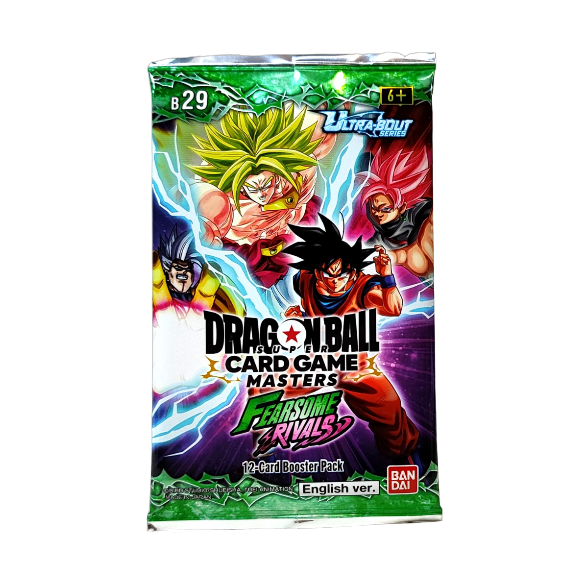 Dragon Ball Super Card Game – Masters – Fearsome Rivals Booster B29 (EN)