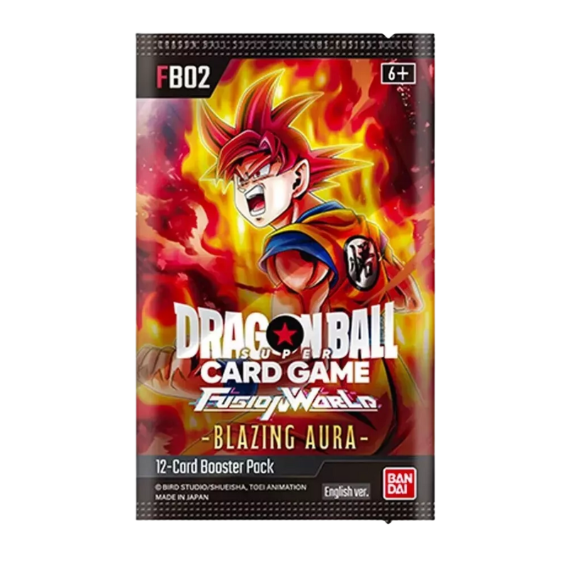 Dragon Ball Super Card Game – Fusion World – FB02: Blazing Aura – Booster (EN)
