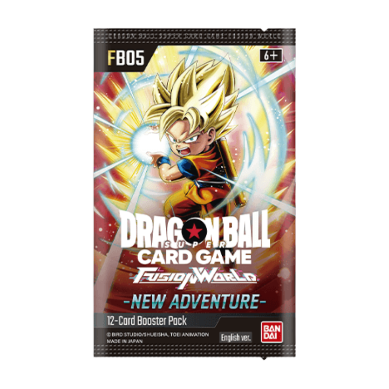 Dragon Ball Super Card Game – Fusion World – FB05: New Adventure – Booster (EN)