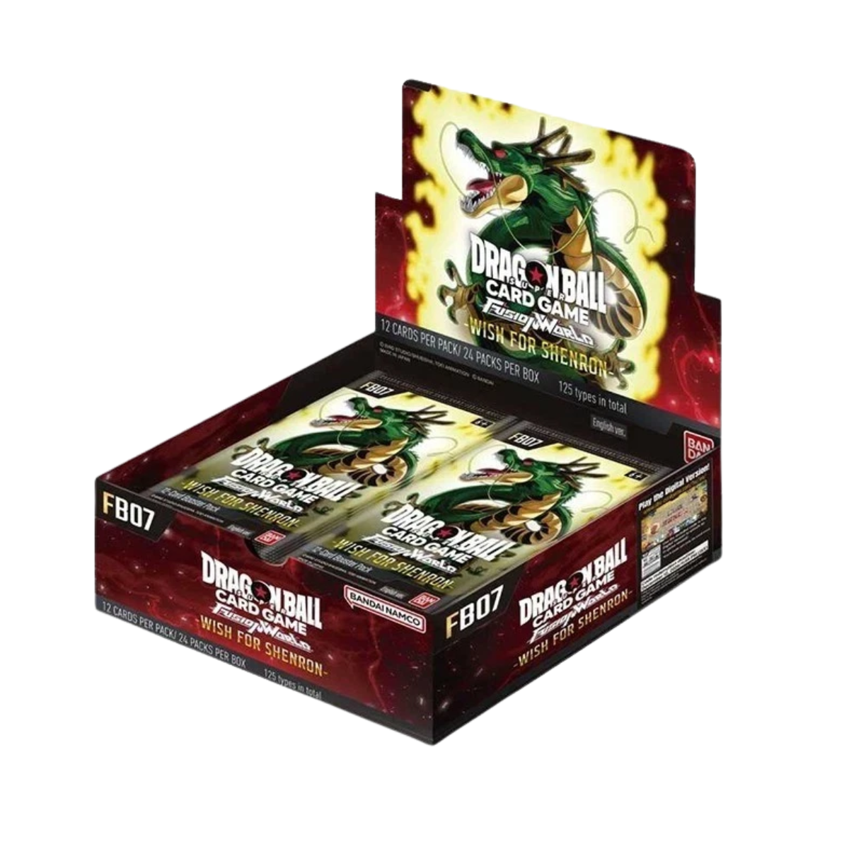 Dragon Ball Super Card Game – Fusion World – FB07: Wish for Shenron – Booster Display (EN)