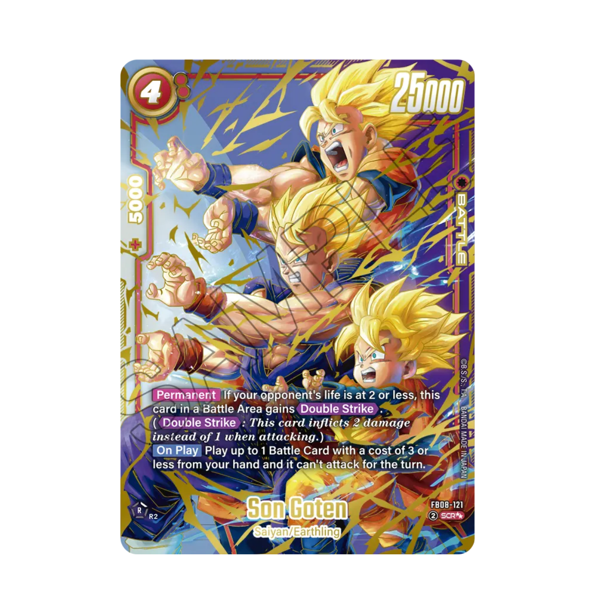 Dragon Ball Super Card Game – Fusion World – FB08 – Saiyan’s Pride – Booster Display (EN)