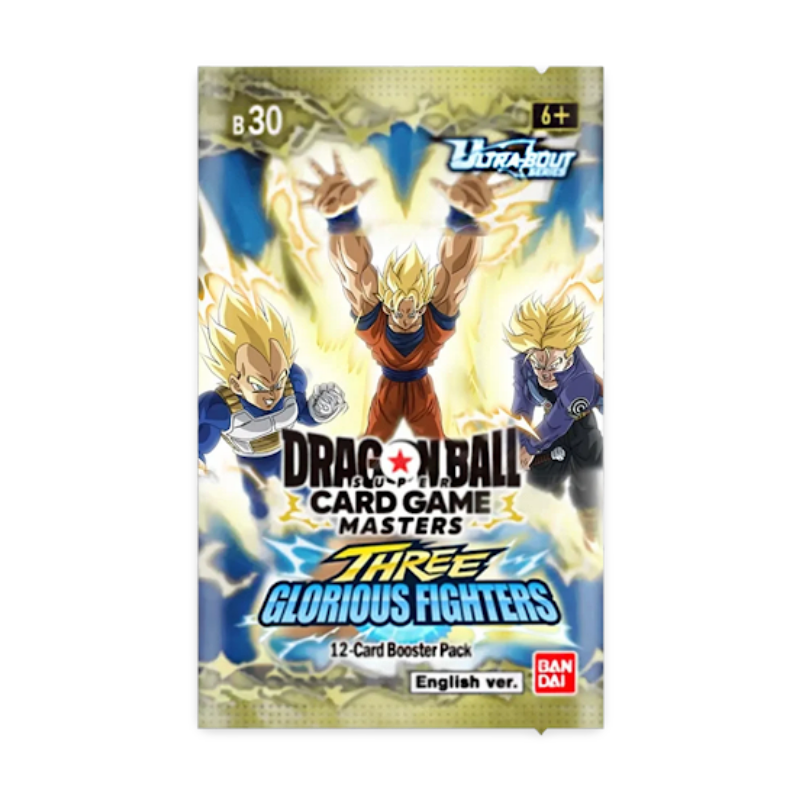 Dragon Ball Super Card Game – Masters – Three Glorious Fighters – Booster B30 (EN)