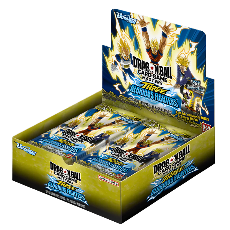 Dragon Ball Super Card Game – Masters – Three Glorious Fighters – Booster Display B30 (EN)