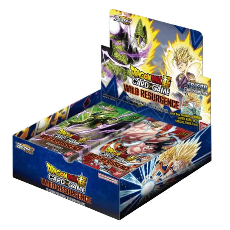 Dragon Ball Super Card Game – Masters – BT21: Wild Resurgence – Booster Display (EN)