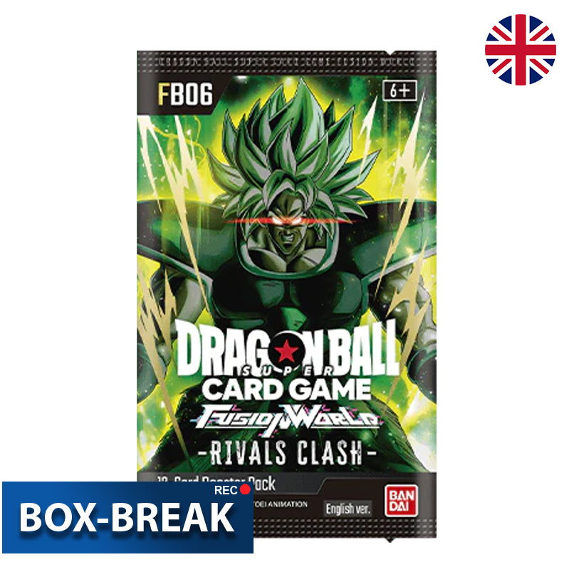 Dragonball Super Card Game - Fusion World - Rivals Clash FB-06 Englisch BOX-BREAK