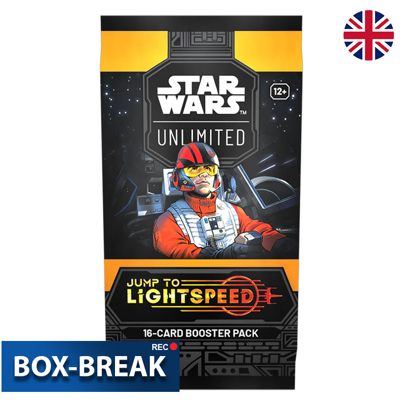 Star Wars Unlimited: Jump to Lightspeed Englisch BOX-BREAK