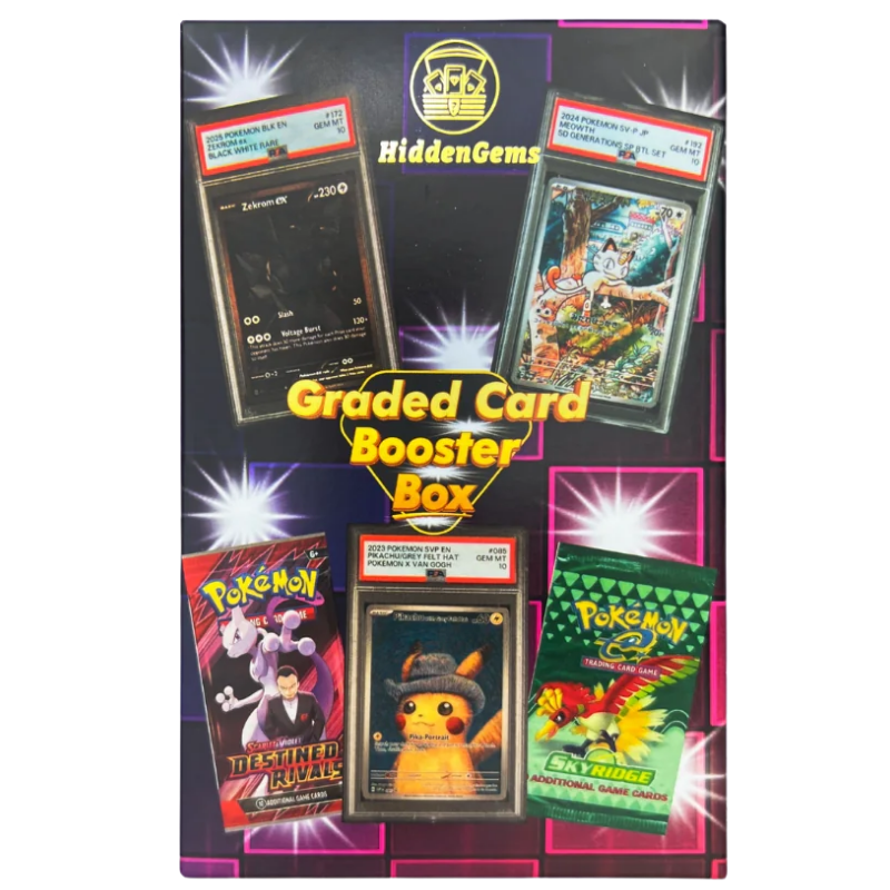 Hidden Gems Pokémon Graded Card Booster Box 2.0