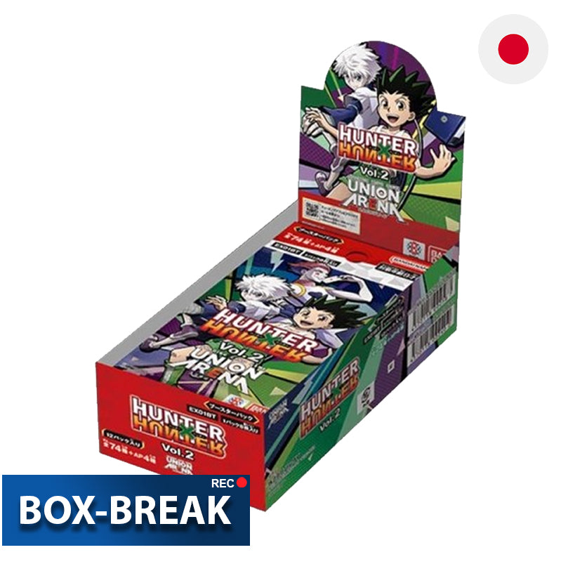 Union Arena - Hunter x Hunter Vol.2 - EX01BT Japanisch BOX-BREAK