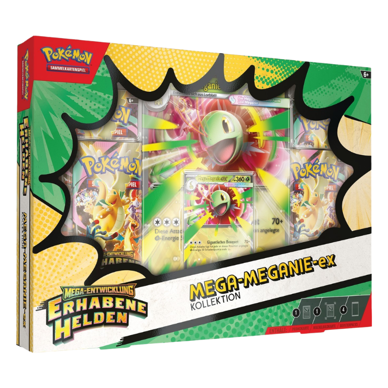 Pokémon – Mega-Entwicklung – Erhabene Helden – Mega-ex Kollektion (DE)