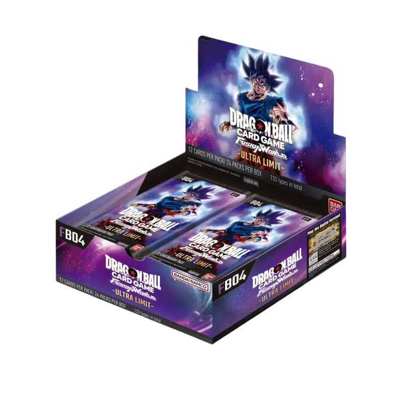 Dragon Ball Super Card Game - Fusion World - Ultra Limit - FB04 - Booster Display - Englisch