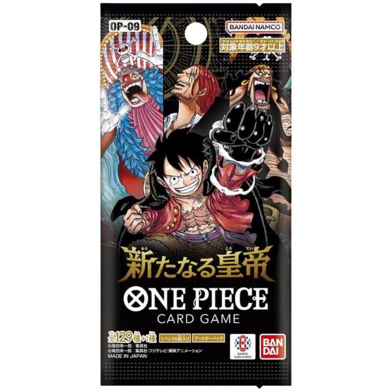 One Piece Card Game - The new Four Emperors OP-09 - Booster Japanisch