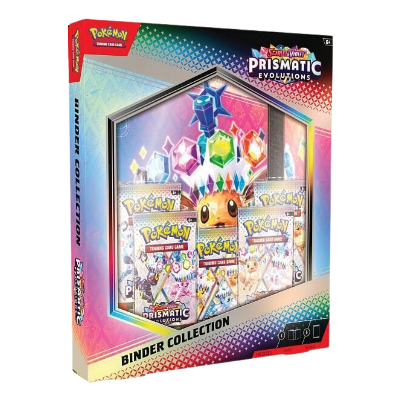 Pokémon Prismatic Evolutions Binder Collection Englisch