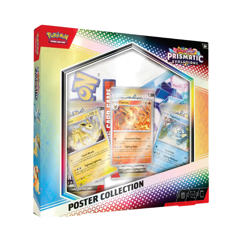 Pokémon Prismatic Evolutions Poster Collection Englisch