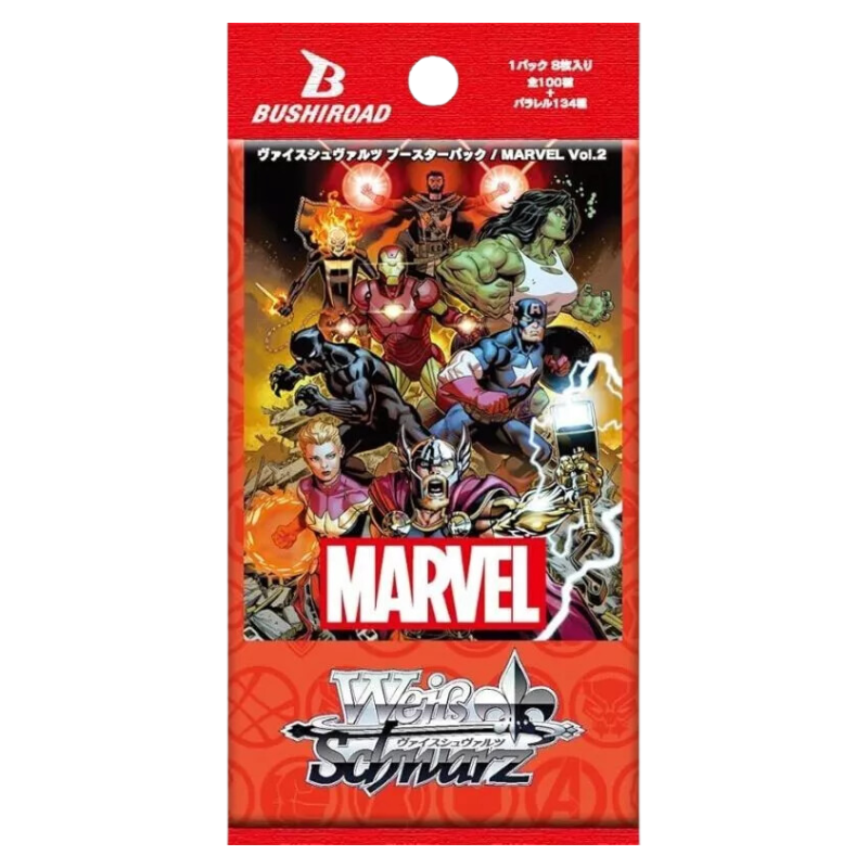 Weiß Schwarz - Marvel Vol. 2 12 Booster Display Japanisch