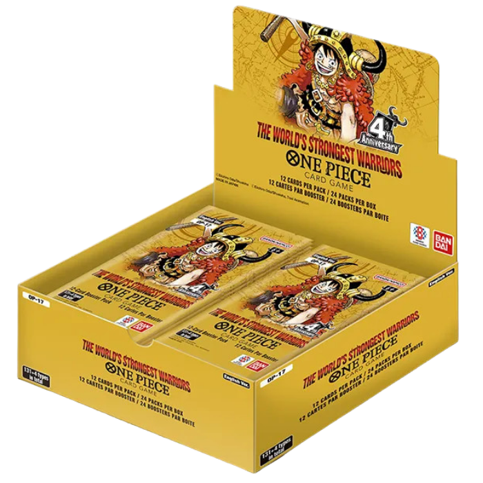 One Piece Card Game – OP17 – The World's Strongest Warriors – Booster Display (EN)