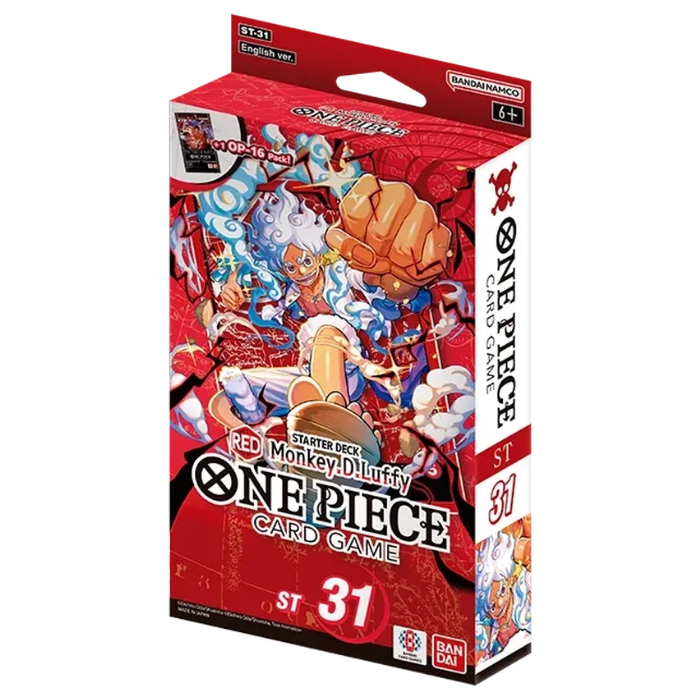 One Piece Card Game – ST-31 Starter Deck – Red Monkey D. Luffy (EN)
