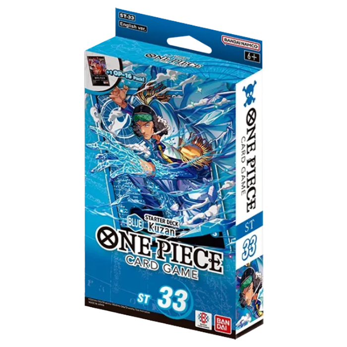 One Piece Card Game – ST-33 Starter Deck – Blue Kuzan (EN)