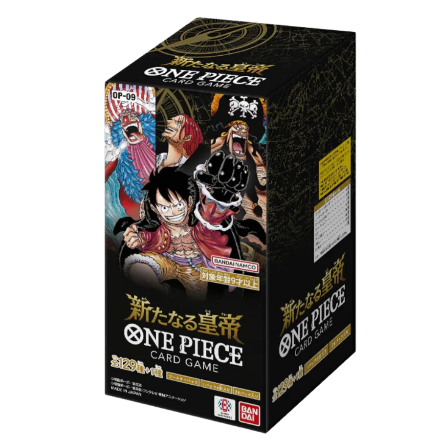 One Piece Card Game - The new Four Emperors OP-09 - Booster Box Display Japanisch