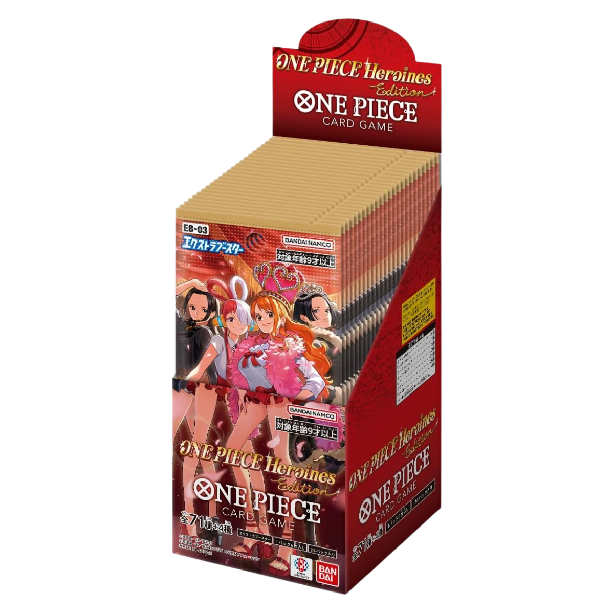 One Piece Card Game – EB03 – Heroines Edition – Extra Booster Display (JP) Vorverkauf