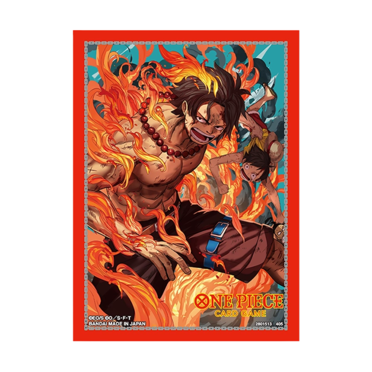 One Piece Card Game – Limited Edition Card Sleeves Vol. 5 – Portgas D. Ace (70 Stk.)