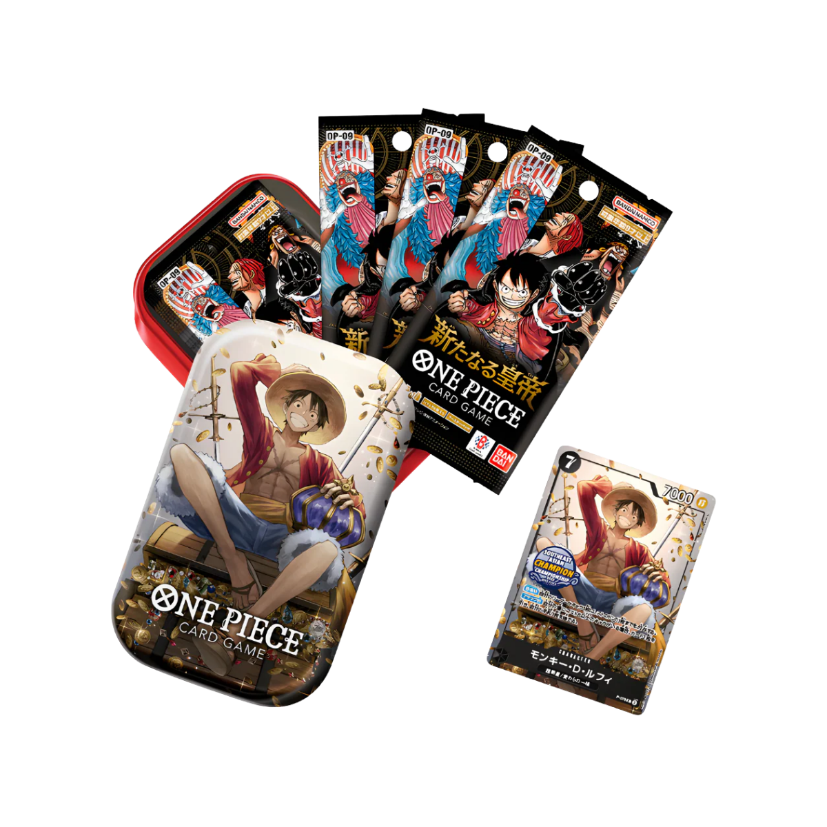 ONE PIECE Mini-Tin Pack Set Vol.1 カートン One_Piece_Card_Game_Mini_Tin_P