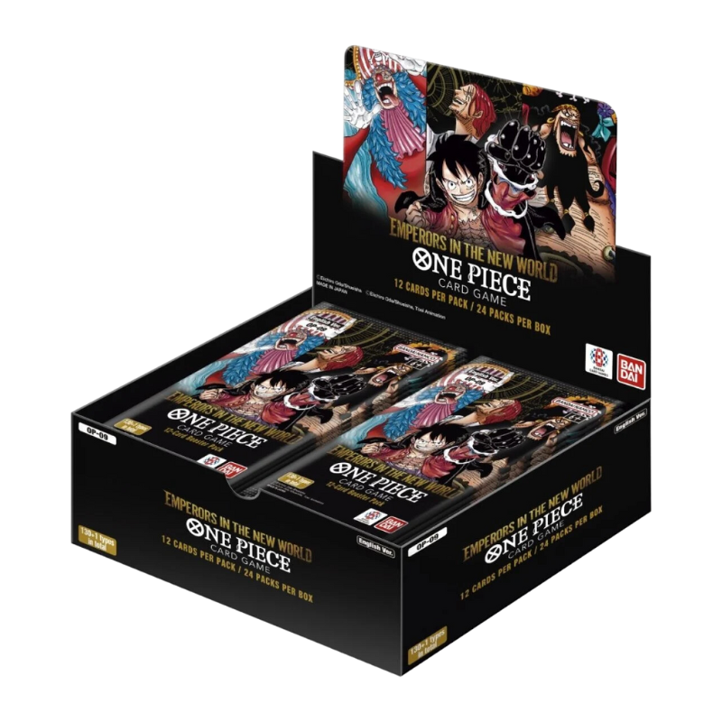 One Piece Card Game - The Four Emperors OP09 - Booster Box Display Englisch