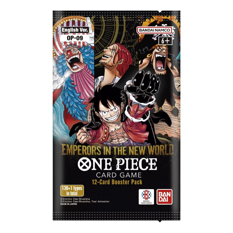 One Piece Card Game – OP09 – The Four Emperors – Booster (EN)