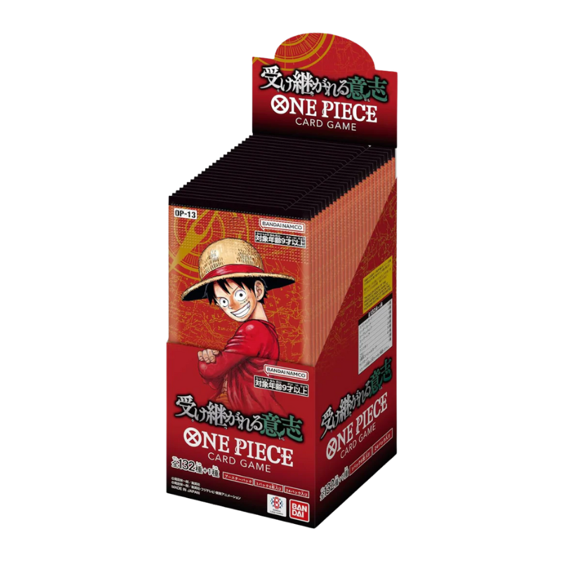 One Piece Card Game – OP13 – Carrying On His Will – Booster Display (JP)